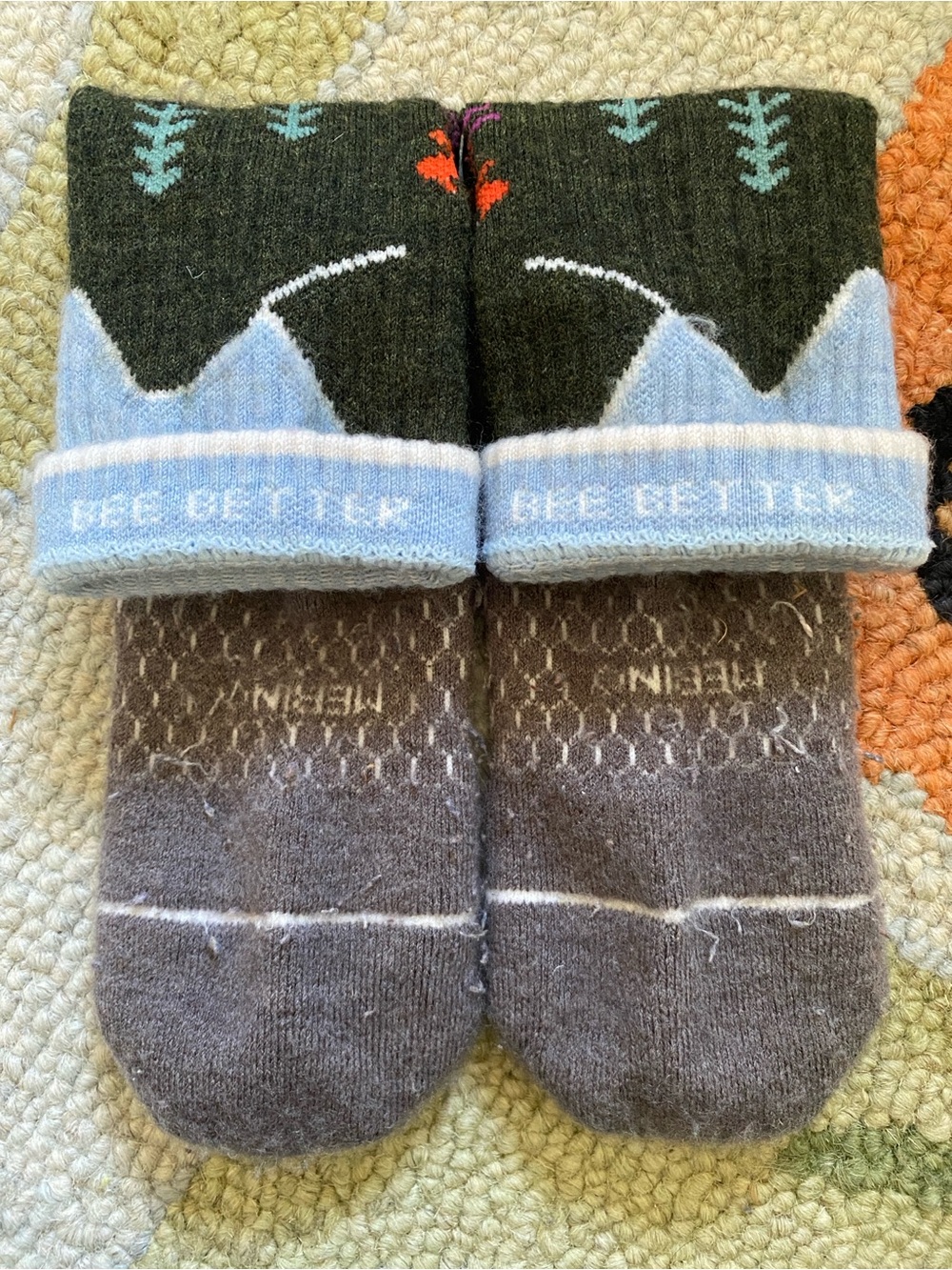 *USED* Bombas Merino Wool Blend Calf Sock 3-Pack + Gift Box - Picture 15 of 16